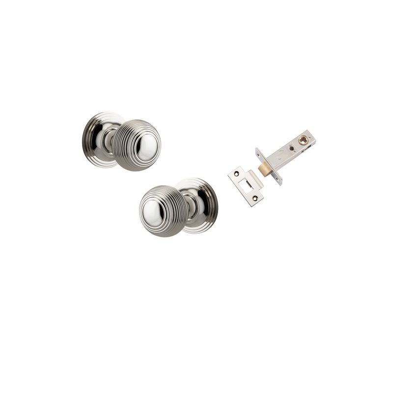 IVER GUILDFORD DOOR KNOB ON ROUND ROSE CONCEALED FIX - CUSTOMISE TO YOUR NEEDS