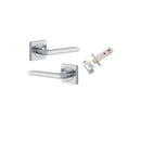 Iver Baltimore Door Lever Handle On Square Rose - primehardware