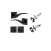 Iver Oxford Door Lever Handle On Square Rose - primehardware