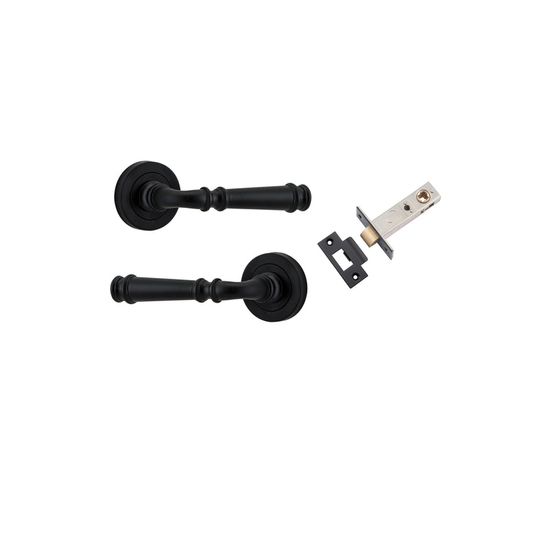 IVER VERONA DOOR LEVER HANDLE ON ROUND ROSE PAIR - CUSTOMISE TO YOUR NEEDS