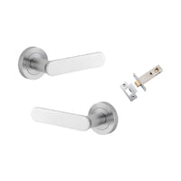IVER BRONTE DOOR LEVER ON ROUND ROSE - CUSTOMISE TO YOUR NEEDS