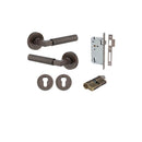 Iver Berlin Solid Brass Door Lever Handle | Entrance Kit (Key/Key) | 7 Finishes - Signature Brass