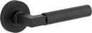 Iver Berlin Solid Brass Door Lever Handle | Lever Set Only | 7 Finishes - Matt Black