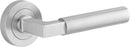 Iver Berlin Solid Brass Door Lever Handle | Lever Set Only | 7 Finishes - Brushed Chrome
