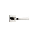 Iver Annecy Door Lever Handle On Square Rose Pair - primehardware
