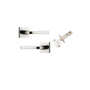 Iver Annecy Door Lever Handle On Square Rose Pair - primehardware