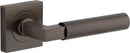 Iver Berlin Door Lever on Square Rose | Lever Set Only | 7 Finishes - Signature Brass