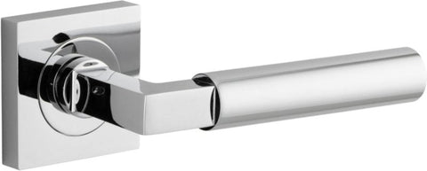 Iver Berlin Door Lever Handle On Square Rose - primehardware