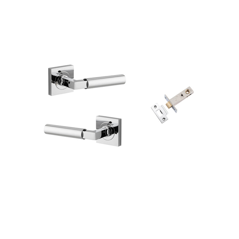 IVER BERLIN DOOR LEVER HANDLE ON SQUARE ROSE- CUSTOMISE TO YOUR NEEDS