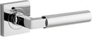 Iver Berlin Door Lever Handle On Square Rose - primehardware
