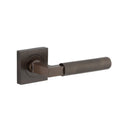 Iver Brunswick Door Lever on Square Rose | Lever Set Only | 6 Finishes - Signature Brass