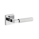 Iver Brunswick Door Lever Handle On Square Rose - primehardware