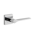 Iver Como Door Lever on Square Rose | Lever Set Only | 7 Finishes - Polished Chrome