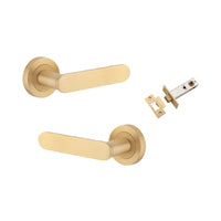 IVER BRONTE DOOR LEVER ON ROUND ROSE - CUSTOMISE TO YOUR NEEDS