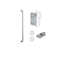 IVER Brunswick Door Pull Handle | 600mm Entrance Kit (Key/Key) - Polished Chrome