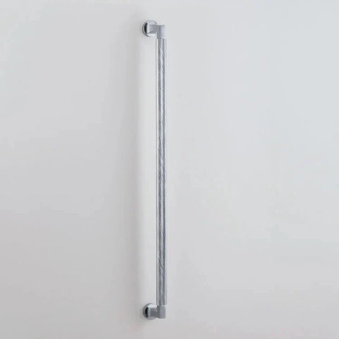 IVER Brunswick Door Pull Handle | 600mm Single Pull Handle - Brushed Chrome