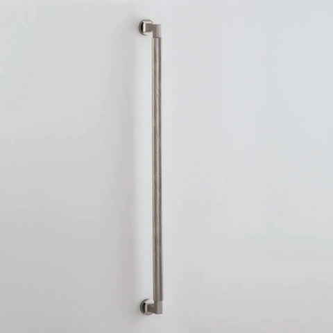 IVER Brunswick Door Pull Handle | 450mm Single Pull Handle - Satin Nickel