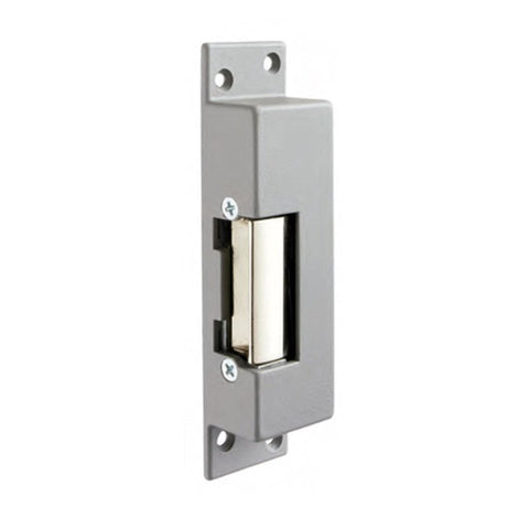 Metal door latch on a white background