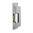Metal door latch on a white background