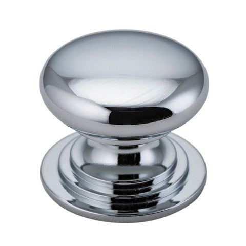 IVER Sarlat Cupboard Knob Handle | 32mm - Polished Chrome