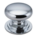 IVER Sarlat Cupboard Knob Handle | 38mm - Polished Chrome