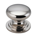 IVER Sarlat Cupboard Knob Handle | 32mm - Polished Nickel