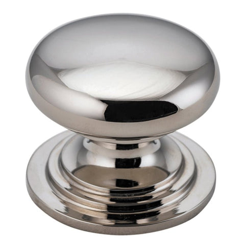 IVER Sarlat Cupboard Knob Handle | 38mm - Polished Nickel