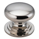 IVER Sarlat Cupboard Knob Handle | 38mm - Polished Nickel