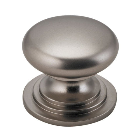 IVER Sarlat Cupboard Knob Handle | 32mm - Satin Nickel