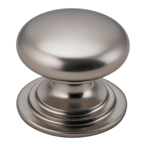 IVER Sarlat Cupboard Knob Handle | 38mm - Satin Nickel
