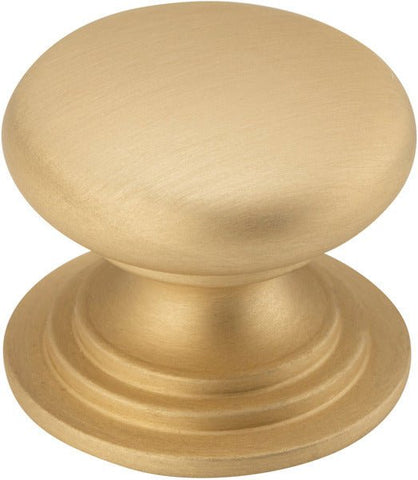 IVER Sarlat Cupboard Knob Handle | 32mm - Brushed Brass