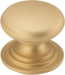 IVER Sarlat Cupboard Knob Handle | 32mm - Brushed Brass