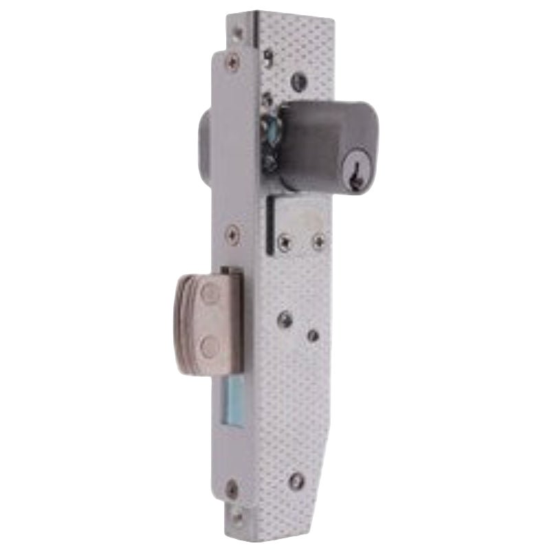 Brava Metro Mortice Deadlock 23mm Backset With 22mm Swing Bolt, 2 Ka Cylinders, Escutcheons And Fixings For Aluminium Doors Satin Chrome - 5090 - 3 07220350 - primehardware