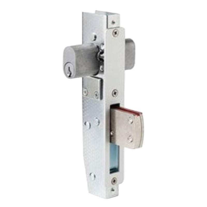 Brava Metro Mortice Deadlock 23mm Backset With 36mm Swing Bolt, 2 Ka Cylinders, Escutcheons And Fixings For Aluminium Doors Satin Chrome - 5090 - 103 07220370 - primehardware