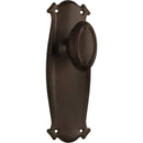 Tradco Bungalow Door Knob on Backplate - Customise to your needs - primehardware