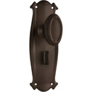 Tradco Bungalow Door Knob on Backplate - Customise to your needs - primehardware