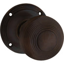 Tradco Reeded Mortice Door Knob on Round Rose - Customise to your needs - primehardware
