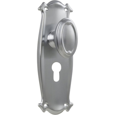 Tradco Bungalow Door Knob on Backplate - Customise to your needs - primehardware