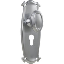 Tradco Bungalow Door Knob on Backplate | 6 Finishes Available