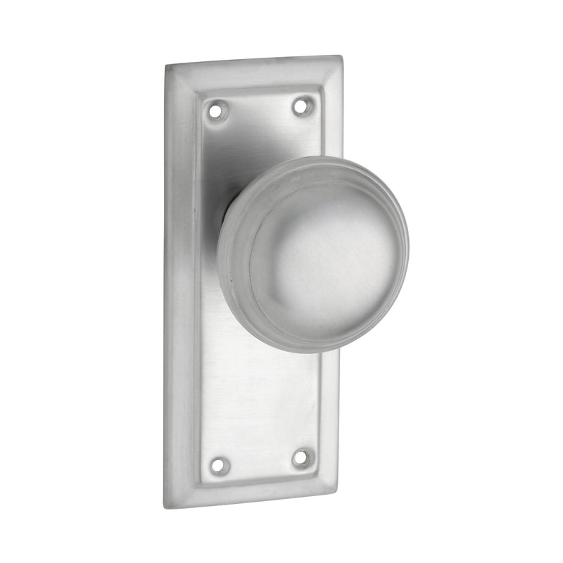 Tradco Richmond Door Knob on Short Backplate - Customise to your needs - primehardware