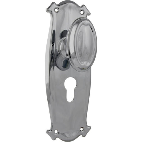 Tradco Bungalow Door Knob on Backplate - Customise to your needs - primehardware