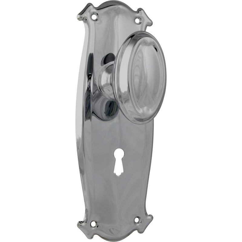 Tradco Bungalow Door Knob on Backplate - Customise to your needs - primehardware