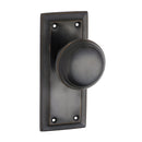 Tradco Richmond Door Knob on Short Backplate - Customise to your needs - primehardware