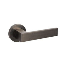 Zanda Boston Lever Handle Graphite Nickel Passage Privacy and Entrance Futura Range