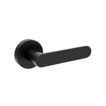 Zanda Duke Lever Handle Matt Black Passage Privacy and Entrance Futura Range