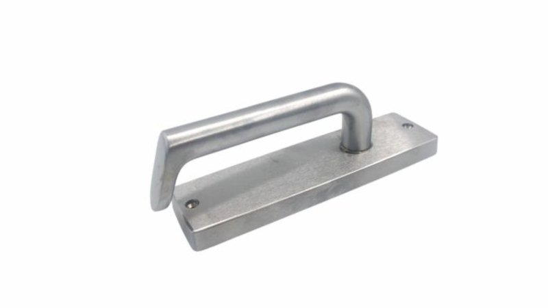 Lockwood 1905 Square End Plate With 102 Lever Satin Chrome 1905/102SC - primehardware