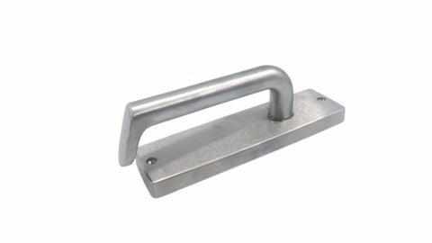 Lockwood 1905 Square End Plate With 102 Lever Satin Chrome 1905/102SC - primehardware