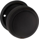 Tradco Large Milled Edged Mortice Door Knob on Round Rose - Customise ot your needs - primehardware