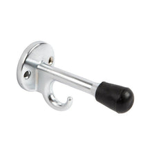 Zanda Door Stop and Hook Combined Holder Brushed Nickel Matt Black