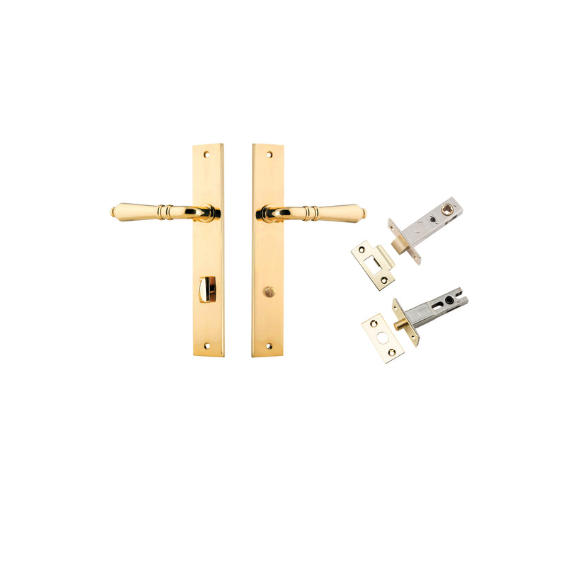IVER SARLAT LEVER DOOR HANDLE ON RECTANGULAR BACKPLATE- CUSTOMISE TO YOUR NEEDS
